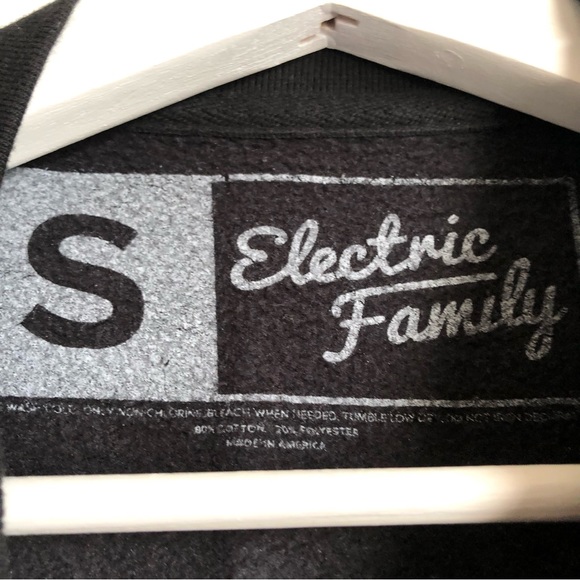 ILLENIUM Phoenix Electric Family EDM Black Crewneck Sweatshirt Size Small - Picture 7 of 12